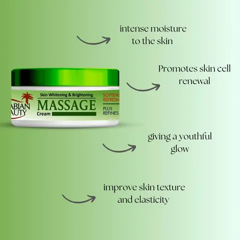 Variant Arabian Beauty Skin Relaxing Massage Cream Jar 120ml - Unwind and Revitalize Your Skin 21