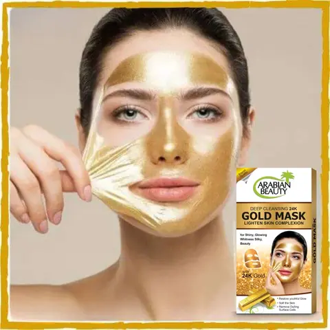 Variant Arabian Beauty Gold Mask Sachet - Discover Radiant Skin with Luxurious Gold Mask 31