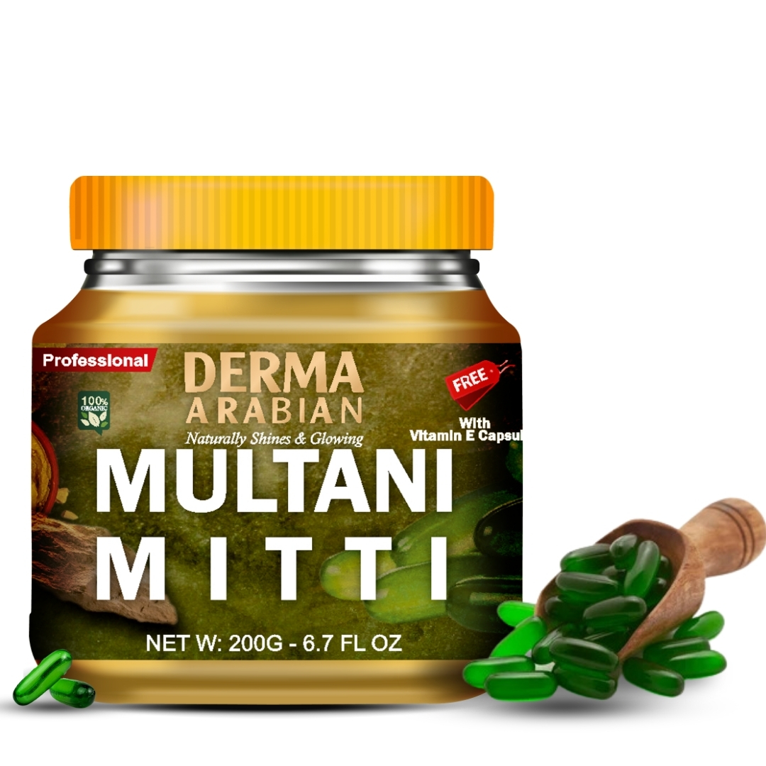 Arabian Beauty Multani Mitti Powder 250g - Your Secret to Radiant Skin