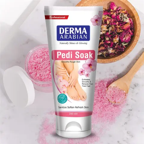 Variant Derma Arabian Whitening Exfoliating Pedi Soak Tube 200ml - Elevate Your Pedicure Experience 61