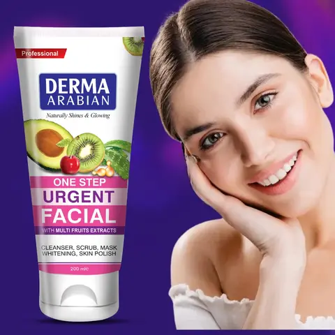 Variant Derma Arabian Whitening One-Step Urgent Facial Tube 200ml - Instant Whitening, Brightening, and More for Your Skin ! 111