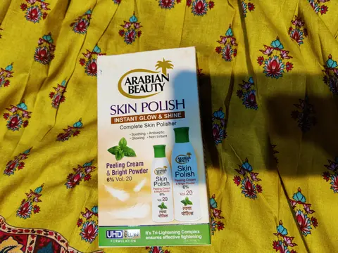 Review Arabian Beauty Skin Polish Set - Activator & Blonder for Radiant Skin