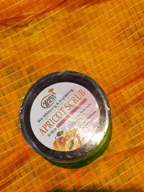 Review Arabian Beauty Skin Whitening & Brightening Apricot Scrub 120ml - Radiant Skin, Naturally