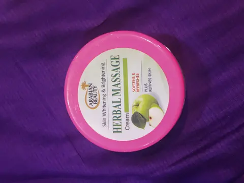 Review Arabian Beauty Skin Relaxing Massage Cream Jar 120ml - Unwind and Revitalize Your Skin