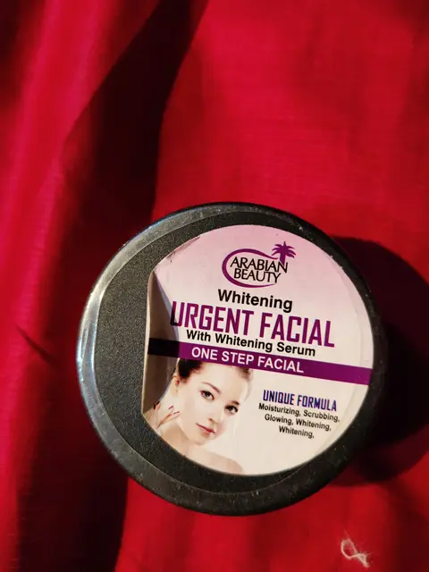 Review Arabian Beauty One Step Urgent Whitening Facial Jar 120ml - Illuminate Your Beauty Instantly