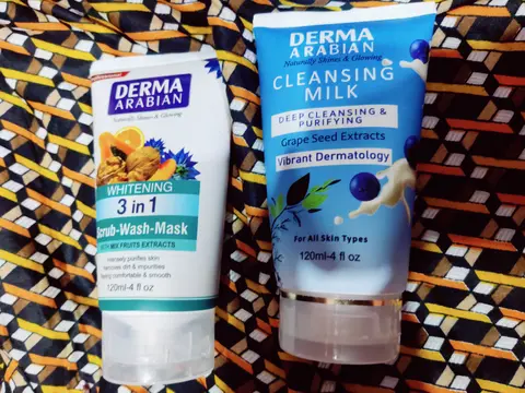Review Derma Arabian Whitening 3 in 1 Wash-Mask-Scrub 200ml - Ultimate Skin Transformation