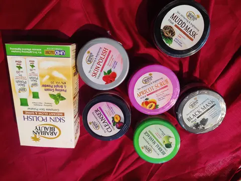 Review Arabian Beauty Skin Polish Set - Activator & Blonder